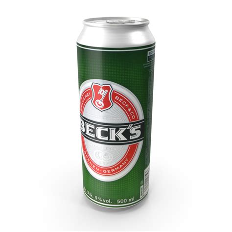 Beer Can Becks 500ml Png Images And Psds For Download Pixelsquid