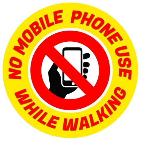 Copy Of No Mobile Phone Use Sign Template Postermywall