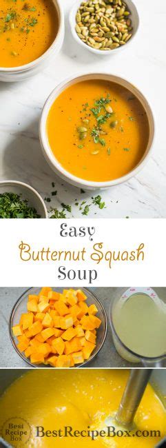 Easy Butternut Squash Soup Recipe With 2 Ingredients