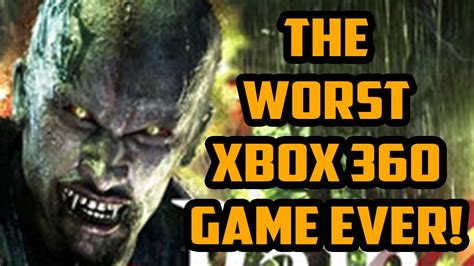 The Worst Xbox 360 Game Vampire Rain Youtube