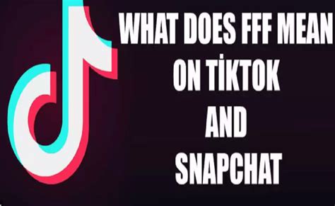 Fff Meaning On Tiktok — All You Need To Know Brunchvirals