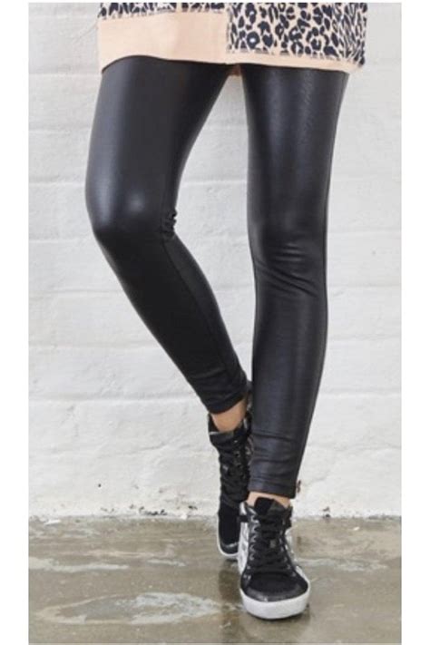 Wet Look Faux Leather Leggings New In From Ruby Room Uk
