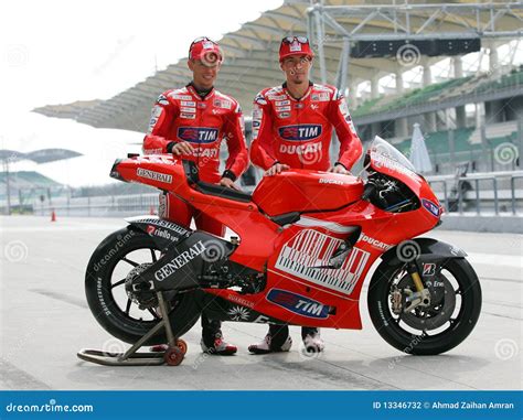 Ducati Marlboro Team Riders Editorial Photography Image 13346732