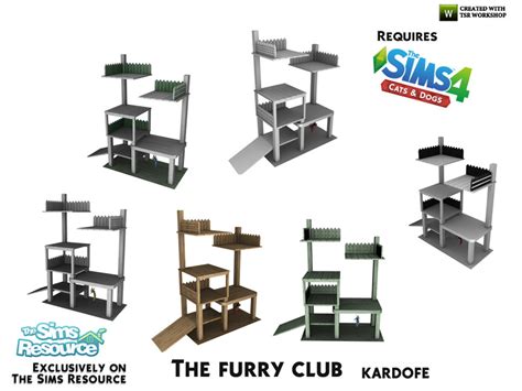 The Sims Resource Kardofethe Furry Clubcat Tree