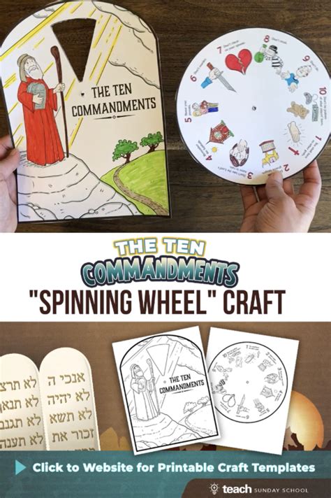 The emoji 10 commandments is so good. Sunday School Craft Idea: 10 Commandments Spinning Wheel ...