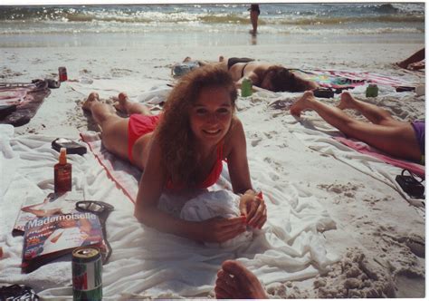 Hot Girl On Spring Break In 1991 Panama City Florida A Photo On