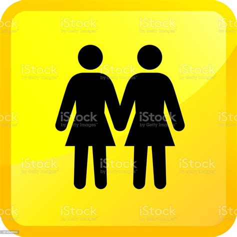Two Women Love Each Other Lesbian Couple Stock Illustration Download