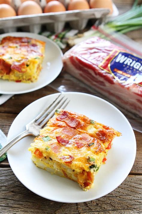 Bacon Potato And Egg Casserole