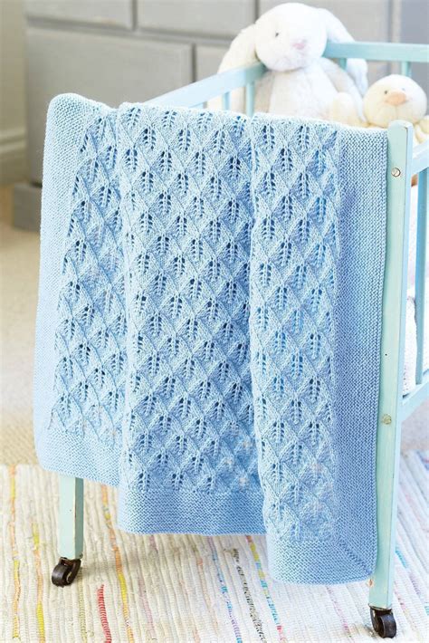 Vintage Baby Cot Blanket Knitting Pattern The Knitting Network