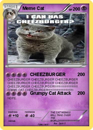 Pokémon Meme Cat 3 3 Cheezburger My Pokemon Card