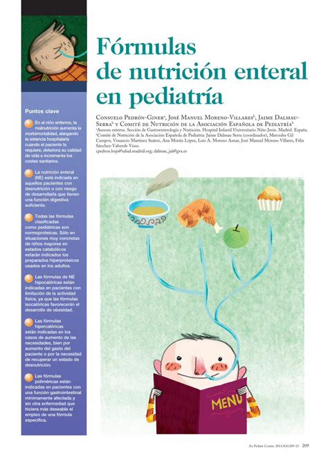 Pdf F Rmulas De Nutrici N Enteral En Pediatr A Pdf Hot Sex Picture