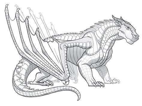 Wings of fire coloring pages. Claythemudwing | Wings of fire, Wings of fire dragons ...