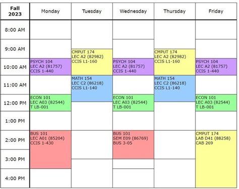 Lec Schedule 2024 - Leena Myrtice