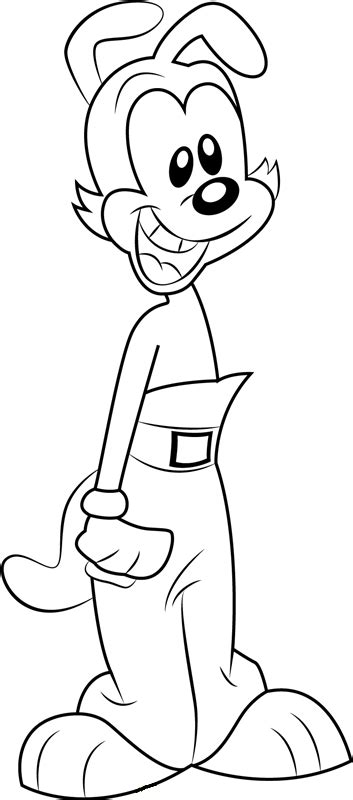 Animaniacs Characters Coloring Pages