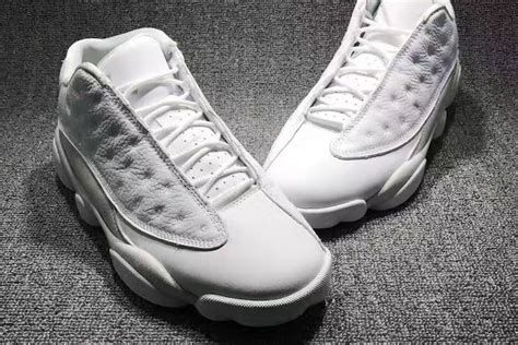 Air Jordan 13 Low White Metallic Silver 310810 100 Sneaker Bar Detroit