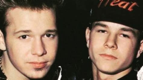Donnie Wahlberg And Mark Wahlberg