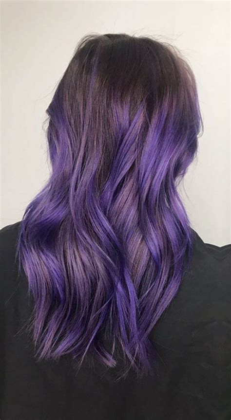 25 Purple Hair Color Ideas That Will Add Dimension Your Face