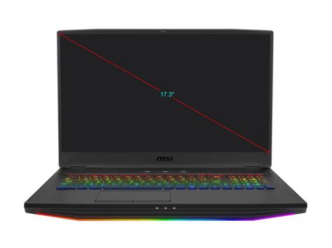 Msi Gt76 Titan Dt 10sgs 055 173 4kuhd Intel Core I9 10900k