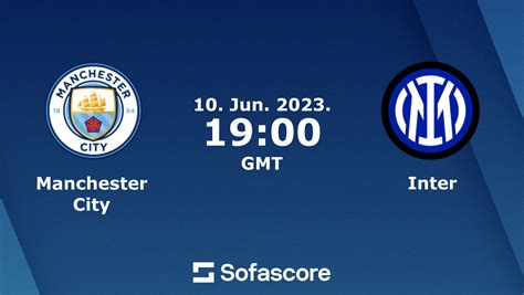 Manchester City Vs Inter Live Score H2h And Lineups Sofascore