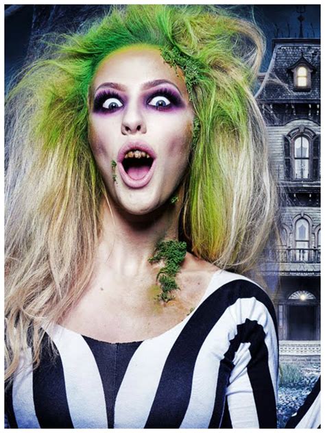 Today's halloween makeup tutorial is beetlejuice! 13 Halloween Makeup Ideas & Tutorial | Halloween makeup ...