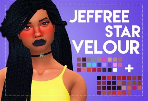 Simsworkshop Jeffree Star Velour Liquid Lipstick By Weepingsimmer