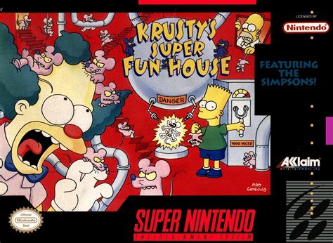 Simpsons The Krustys Super Fun House A1 Free Roms Emulators