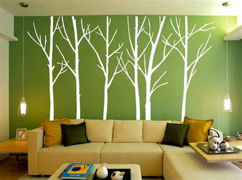 Birch Forest Tree Room Wall Stickers Decal Vinyl Decor In Wall Stickers
