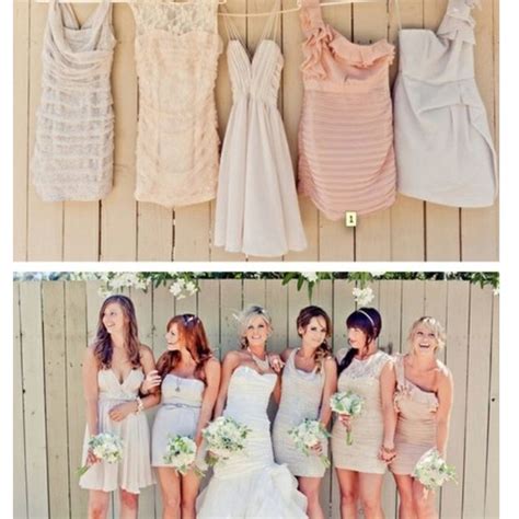 I Like The Idea Of Having The Bridesmaids Wearing The Same Color But