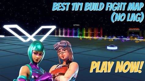 🤩 Best 1v1 Build Fight Map No Lag Pvndo Fortnite Creative Map