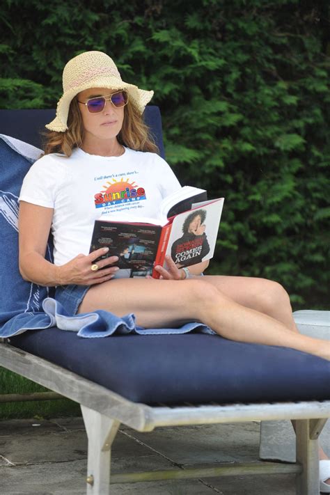 Brooke Shields Takes A Break To Read While In Between Her Instagram
