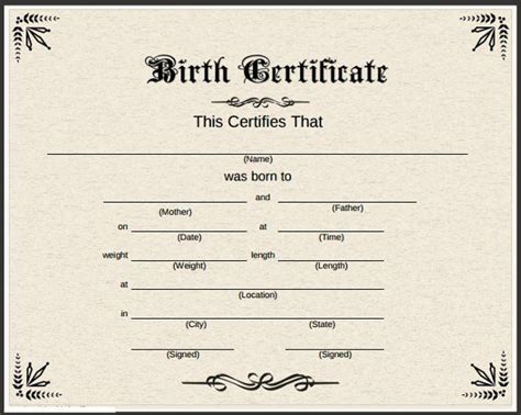 Fake birth certificates maker counterfeit money house. 17+ Birth Certificate Templates (With images) | Birth ...