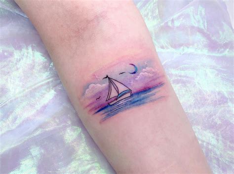35 Calming And Awesome Ocean Tattoo Ideas