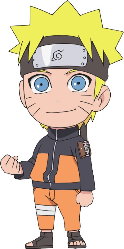 Naruto Uzumakis Full Appearance Naruto Chibi Free Transparent Png