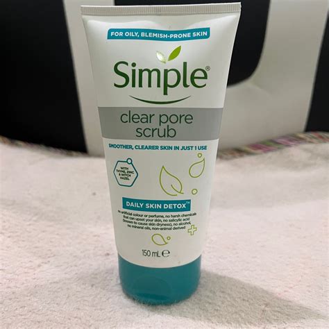Simple Facial Scrub Beauty And Personal Care Face Face Care On Carousell