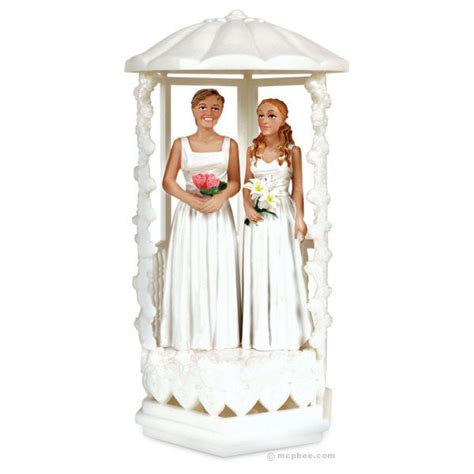 Two Brides Cake Topper Archie Mcphee And Co