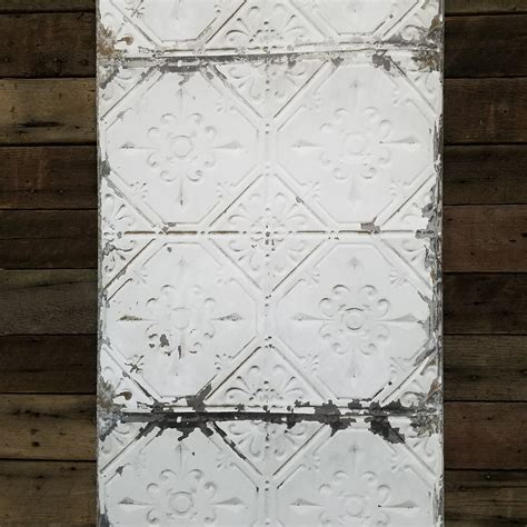 Shop menards for a wide selection of ceiling tiles and panels for your home or business. Wallpops Vintage White Tin Ceiling Tile Wallpaper | NU2213 ...