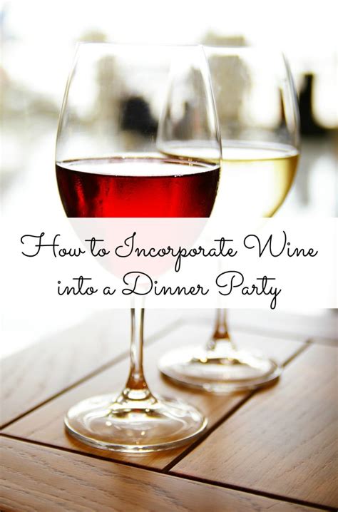If a guest is bringing a bottle of wine that they expect you to open that evening, they should clear it with you before arriving, especially at a dinner party. How to Incorporate Wine into a Dinner Party | The Everyday ...