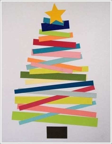 Diy Construction Paper Christmas Tree Pictures Photos