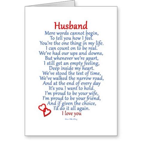 Husband Love Card Anniversary Cards For Husband