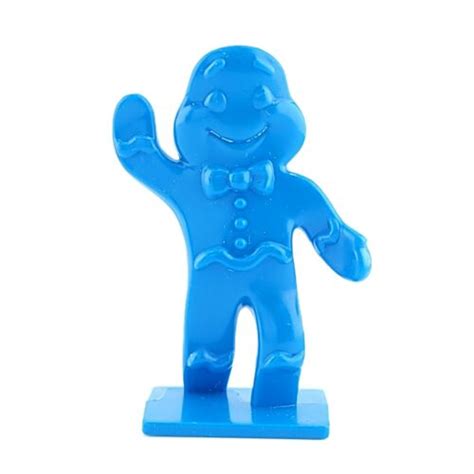 Candyland Blue Gingerbread Man Token Replacement Game Piece 2010