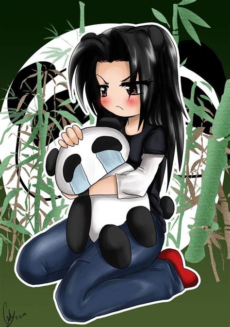 Cute Emo Girl Panda Anime Art Anime Pinterest Art Pandas And