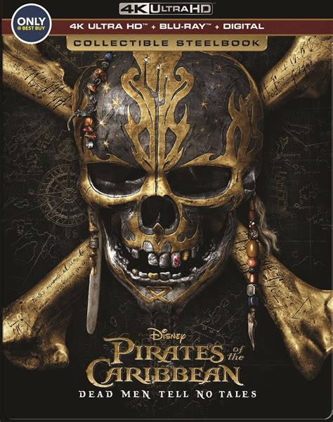 Pirates Of The Caribbean The Curse Of The Black Pearl Digital Copy K Ultra HD Blu Ray Blu