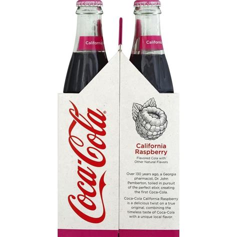Coca Cola Cola California Raspberry Flavored 4 Each Instacart
