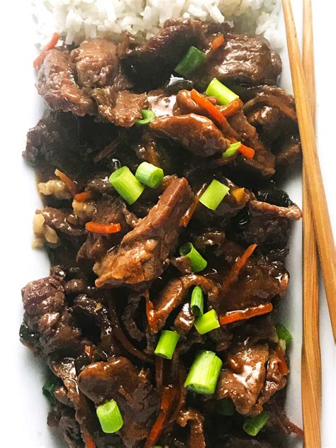 Easy Slow Cooker Mongolian Beef So Damn Delish