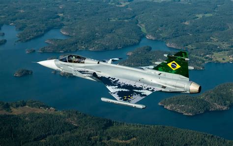 Brazilian Gripen E Fighter Jet Completes Its First Flight Defencetalk