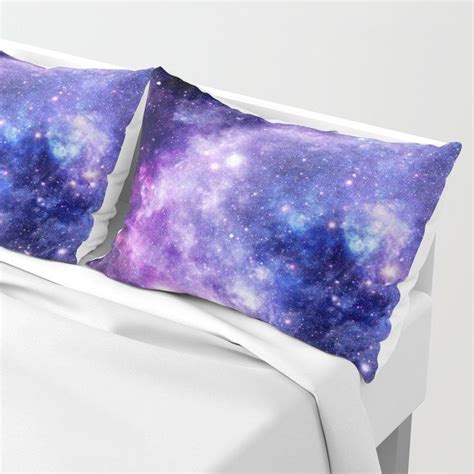 Galaxy Planet Purple Blue Space King Size Pillow Sham By 2sweet4words
