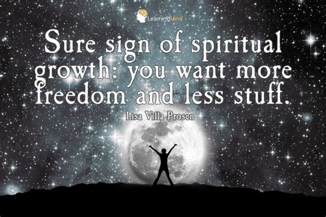 Sure Sign Of Spiritual Growth Learning Mind