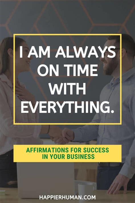 50 Affirmations For Success In Your Business Happier Human