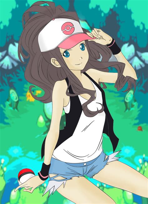 Touko Pokemon Colored By Lucharsiempre On Deviantart