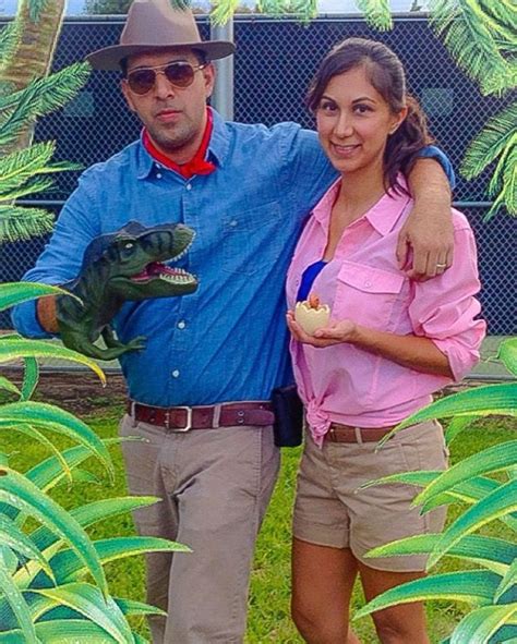 Jurassic Park Couple Costume Couples Costumes Halloween Costumes Costumes
